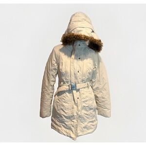 The North Face Brooklyn Down Parka Womens XS HyVent 550 Fur Hood